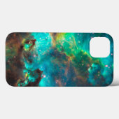 Coques Case-Mate iPhone Groupe d'étoile renversant d'Aqua (Verso (horizontal))