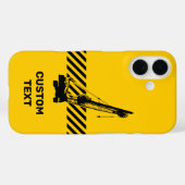 Coques Case-Mate iPhone Grue de construction (Verso (horizontal))