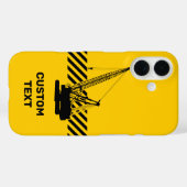 Coques Case-Mate iPhone Grue de construction (Verso (horizontal))