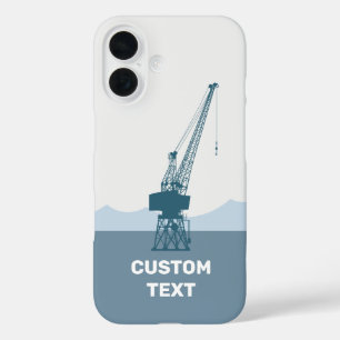 Coques iPhone 16 Grue du chantier naval