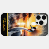 Coques Case-Mate iPhone Grue frappante debout gracieusement (Verso (horizontal))