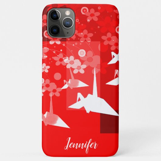 Coques Case-Mate iPhone Grues Origami (Dos)