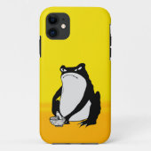 Coques Case-Mate iPhone Grumpy Frog dessin art japonais par Matsumoto Hoji (Dos)