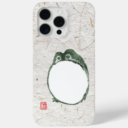 Coques Case-Mate iPhone Grumpy Grenouille japonaise crapaud 19ème siècle (Verso)
