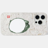 Coques Case-Mate iPhone Grumpy Grenouille japonaise crapaud 19ème siècle (Verso (horizontal))