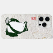 Coques Case-Mate iPhone Grumpy Grenouille japonaise crapaud 19ème siècle (Verso (horizontal))