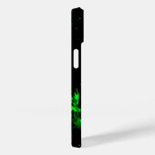 Coques Case-Mate iPhone Grüne Flammenmonster am Sternenhimmel (Verso / Droite)