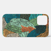 Coques Case-Mate iPhone Grunge Abstrait : Conception Motif transparente. (Verso (horizontal))