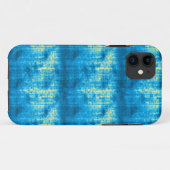 Coques Case-Mate iPhone Grunge Bleu (Dos (Horizontal))