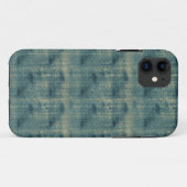 Coques Case-Mate iPhone Grunge Blue Green Stars (Dos (Horizontal))