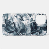 Coques Case-Mate iPhone Grunge Brush Strokes, Arrière - plan Abstrait. (Verso (horizontal))