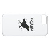 Coques Case-Mate iPhone Grunge Coffee F Caw F Crow Humor Creative Style (Dos (Horizontal))