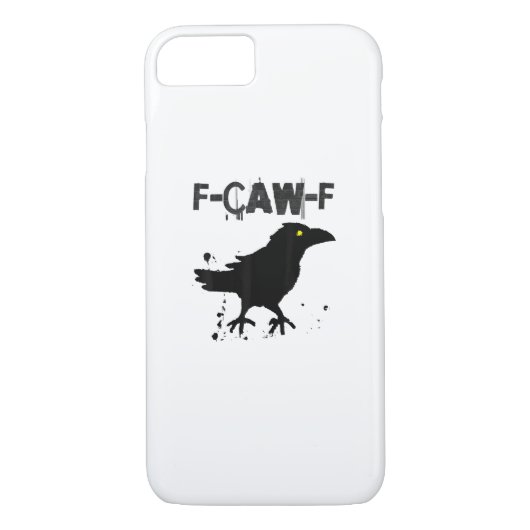 Coques Case-Mate iPhone Grunge Coffee F Caw F Crow Humor Creative Style (Dos)