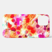 Coques Case-Mate iPhone Grunge couleur point texture arrière - plan (Verso (horizontal))