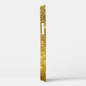 Coques Case-Mate iPhone Grunge doré, illustration matricielle haute résolu (Verso / Droite)