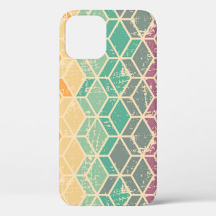 Case-Mate iPhone Case Grunge géométrique Tetragonal Motif sans couture