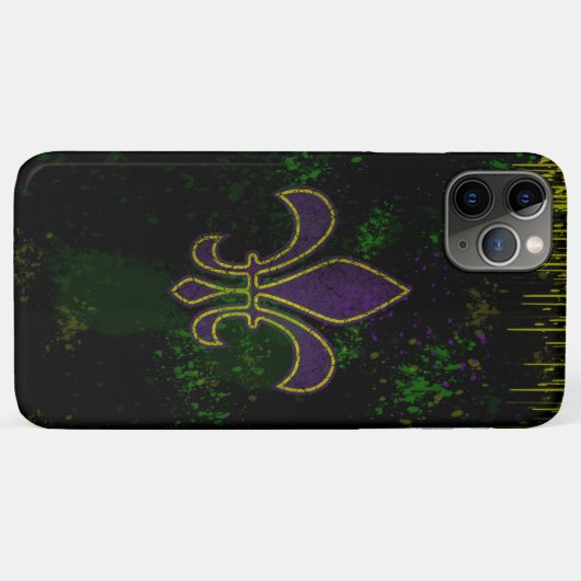 Coques Case-Mate iPhone Grunge Goth Mardi Gras (Dos (Horizontal))