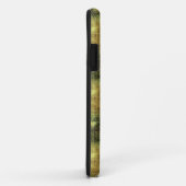 Coques Case-Mate iPhone Grunge Green Gold (Dos/Droite)