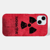 Coques Case-Mate iPhone Grunge radioactive Select-A couleur (Verso (horizontal))