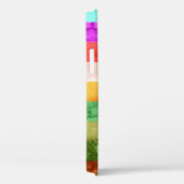 Coques Case-Mate iPhone Grunge rainbow stripes mur graphique Coque-Mate iP (Verso / Droite)