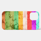 Coques Case-Mate iPhone Grunge rainbow stripes mur graphique Coque-Mate iP (Verso (horizontal))