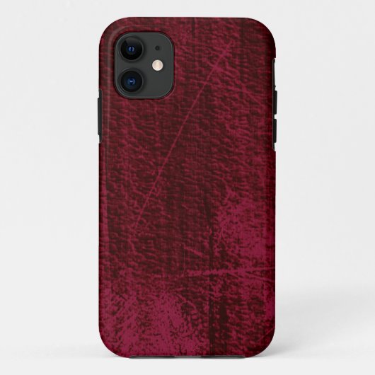 Coques Case-Mate iPhone Grunge rouge foncé mur arrière - plan design graph (Dos)