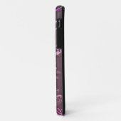 Coques Case-Mate iPhone Grunge Splatter Design - violet (Dos/Gauche)