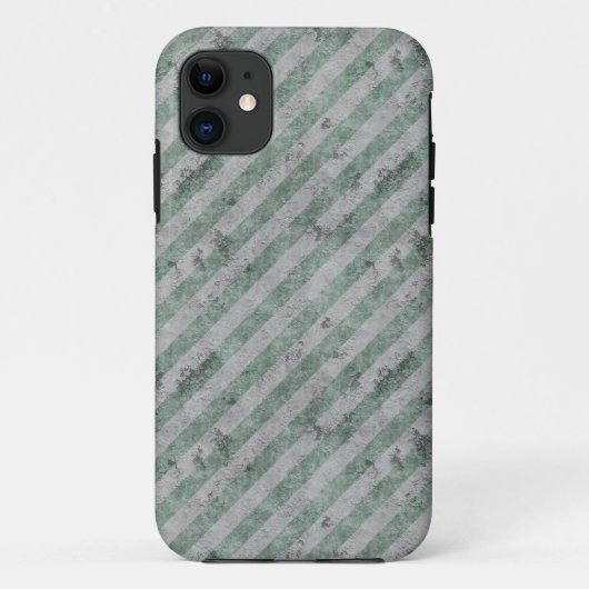 Coques Case-Mate iPhone Grunge Vert Diagonale (Dos)