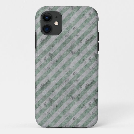 Coques Case-Mate iPhone Grunge Vert Diagonale (Dos)