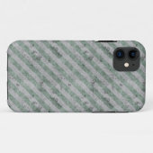 Coques Case-Mate iPhone Grunge Vert Diagonale (Dos (Horizontal))