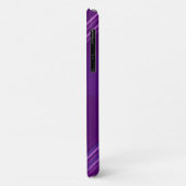 Coques Case-Mate iPhone Grunge violet moderne (Dos/Gauche)