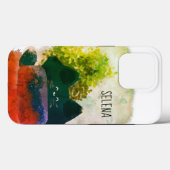 Coques Case-Mate iPhone Grungy Cute Cartoon Fluffy Cat caché (Verso (horizontal))