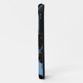 Coques Case-Mate iPhone Grungy Floral Decadence BT iPhone 5 Coque, Bleu (Dos/Gauche)