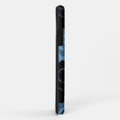 Coques Case-Mate iPhone Grungy Floral Decadence BT iPhone 5 Coque, Bleu (Dos/Droite)