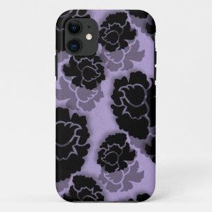 Etui iPhone Case-Mate Grungy Floral Decadence BT iPhone 5 Coque, Lilac