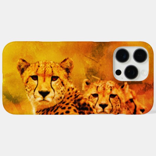 Coques Case-Mate iPhone Guépard (Verso (horizontal))