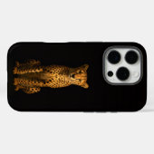 Coques Case-Mate iPhone Guépard élégant Black 4 Luxe iPhone 16 Pro (Verso (horizontal))