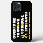 Coques Case-Mate iPhone GUÉRIR...Endométriose (Verso)