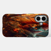 Coques Case-Mate iPhone "Guerrero de Fuego | Protección Vikinga para iPhon (Verso (horizontal))