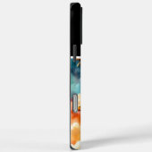 Coques Case-Mate iPhone Guerrier africain aux aigles. (Verso / Droite)