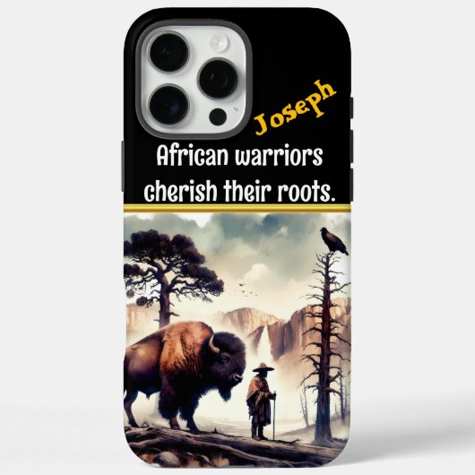 Coques Case-Mate iPhone Guerrier assis à côté d'un tigre rugissant dans la (Verso)