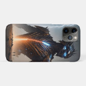 Coques Case-Mate iPhone Guerrier Cyborg de la foudre (Dos (Horizontal))