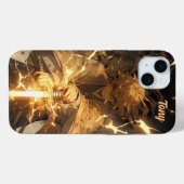 Coques Case-Mate iPhone Guerrier d'Anime (Verso (horizontal))