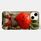 Coques Case-Mate iPhone Guerrier de fraises (Verso (horizontal))