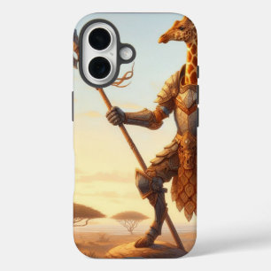 Coques iPhone 16 Guerrier de girafe
