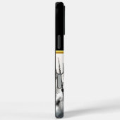 Coques Case-Mate iPhone Guerrier de la nature avec un compagnon de loup fé (Verso / Droite)