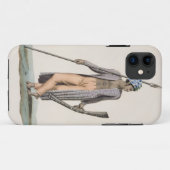 Coques Case-Mate iPhone Guerrier de l'île de Guebe, de 'aut de voyage (Dos (Horizontal))