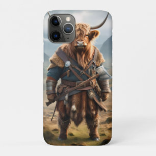 Case-Mate iPhone Case Guerrier Écossais Féroce : La Vache Viking Courage