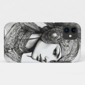Coques Case-Mate iPhone "Guerrier éthérée : Profiler la déesse intérieure (Dos (Horizontal))