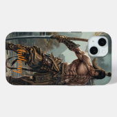 Coques Case-Mate iPhone Guerrier traditionnel japonais (Verso (horizontal))